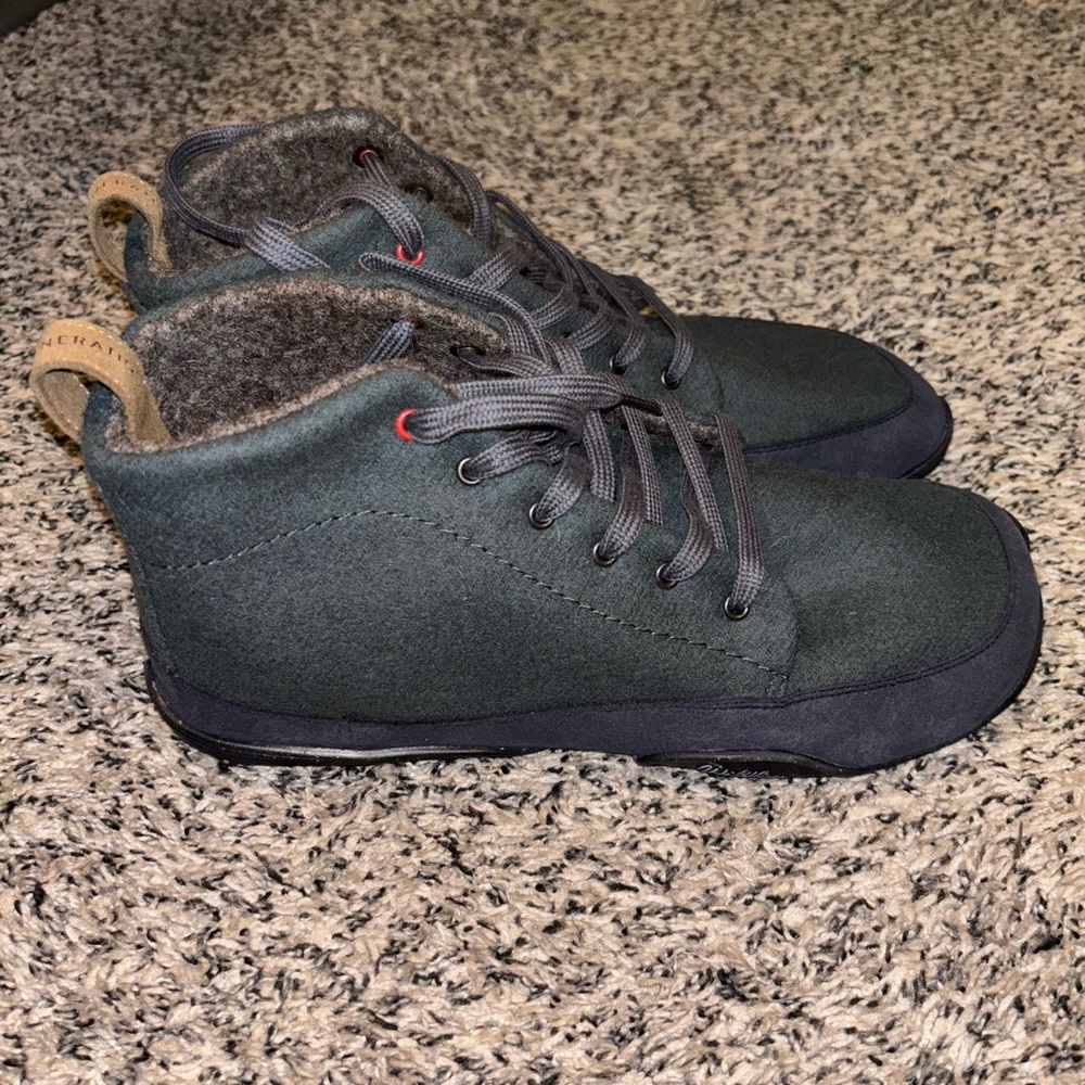 Wildling Green Barefoot High-Top Shoes